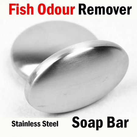 Fish Odour Remover Stainless Steel Soap Bar